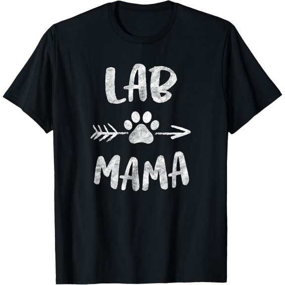 Lab Mama Labrador Retriever Lover Owner Gifts Dog Mom Mother T-Shirt