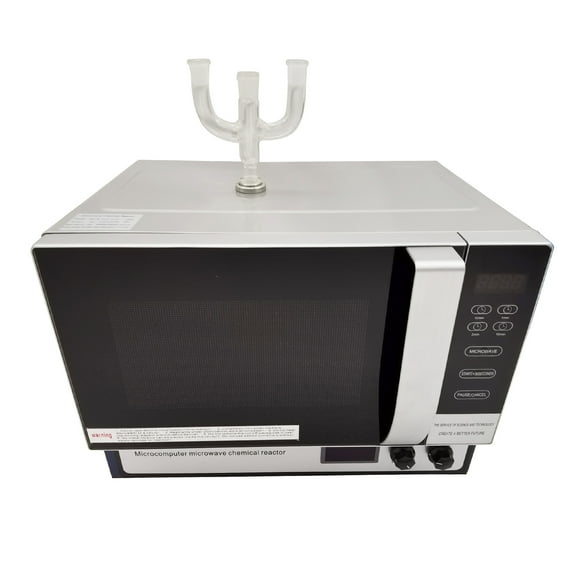 Lab Microwave Chemical Reactor 220V Digital Smart Microwave Synthesis Extraction Apparatus WBYF-205