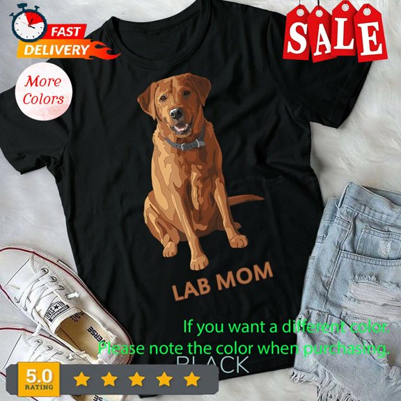 Lab Mom Fox Red Labrador Retriever Dog Lover Unisex