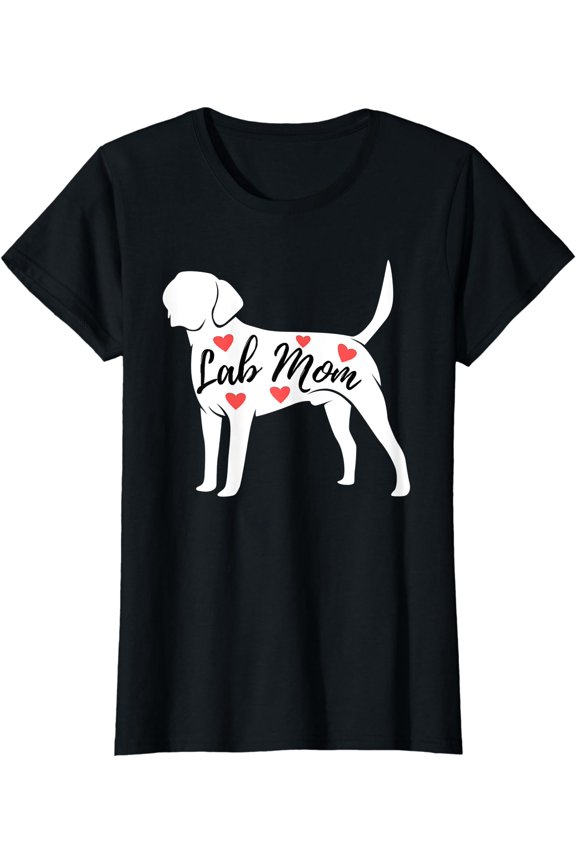 Lab Mom - Labrador Retriever Lover Dog Owner Pet T-Shirt, Unisex T-Shirt
