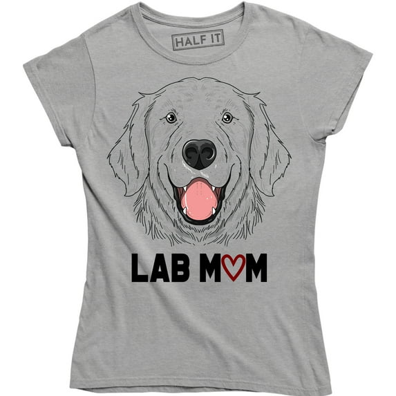 Lab Mom - Pets Dog Puppy Parent Labrador For Dog Lover Women's Tee