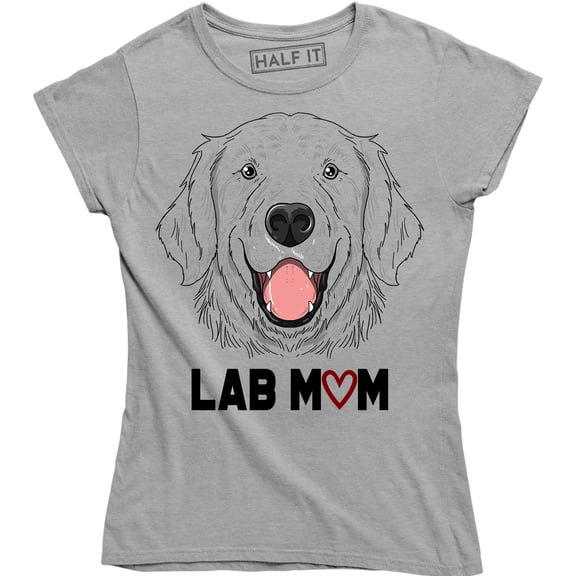 Lab Mom - Pets Dog Puppy Parent Labrador For Dog Lover Women's Tee