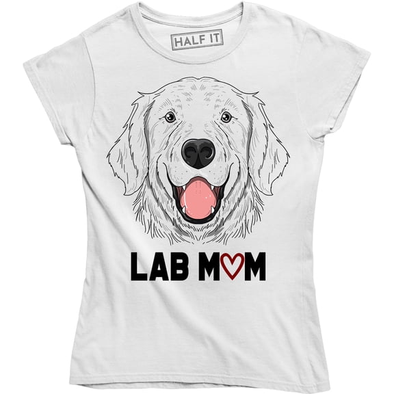 Lab Mom - Pets Dog Puppy Parent Labrador For Dog Lover Women's Tee