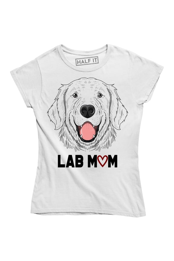 Lab Mom - Pets Dog Puppy Parent Labrador For Dog Lover Women's Tee