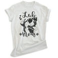 thumbnail image 1 of Lab Mom T-shirt, Unisex Women's Shirt, Labrador Retriever, Lab Owner, Best Dog Mom Gift, Heather Ash, X-Large, 1 of 6