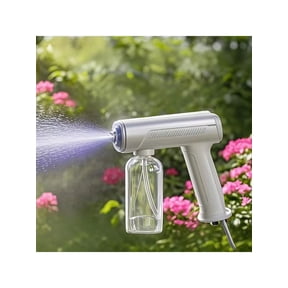 Lab Nano Spray Gun: 268ml Handheld Wireless Atomizer with Blue Light, for Household Cleaning & Plant Watering, Lightweight Powerful Sprayer