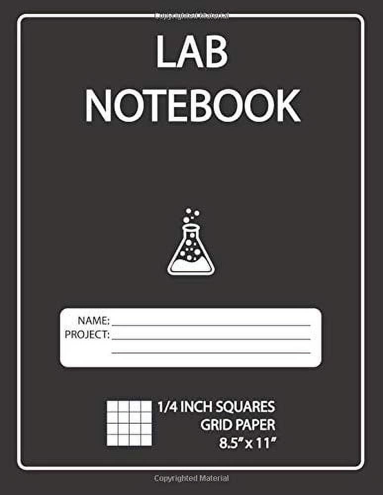 Lab Notebook Laboratory Notebook for Science Student, Record Research