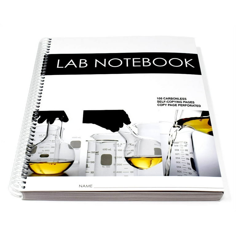 Carbon Copy Lab Notebook: 100 Carbonless Duplicate Sets: Laura