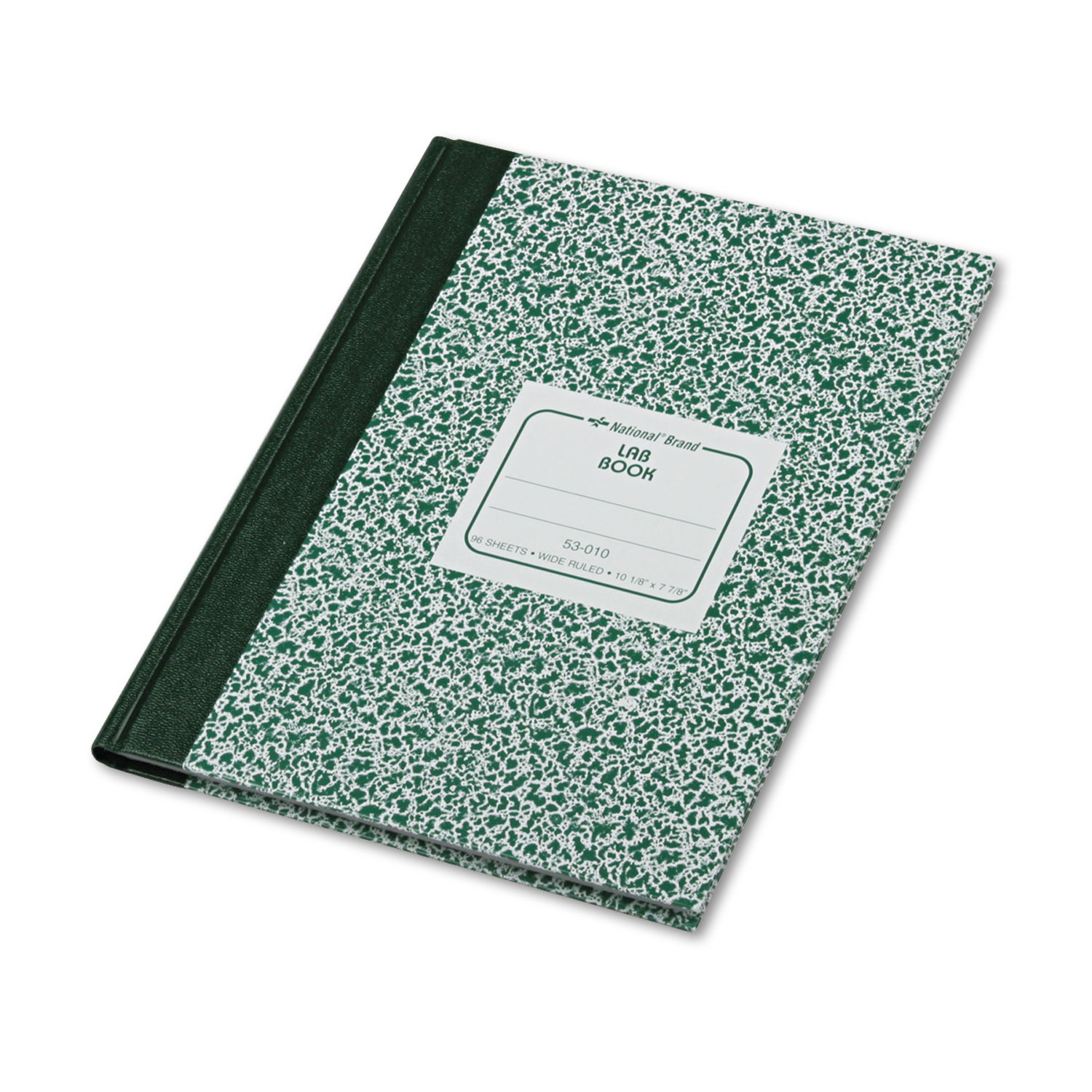 National Lab Notebook Legal Rule 7 7/8 x 10 1/8 White 96 Sheets 53010 ...