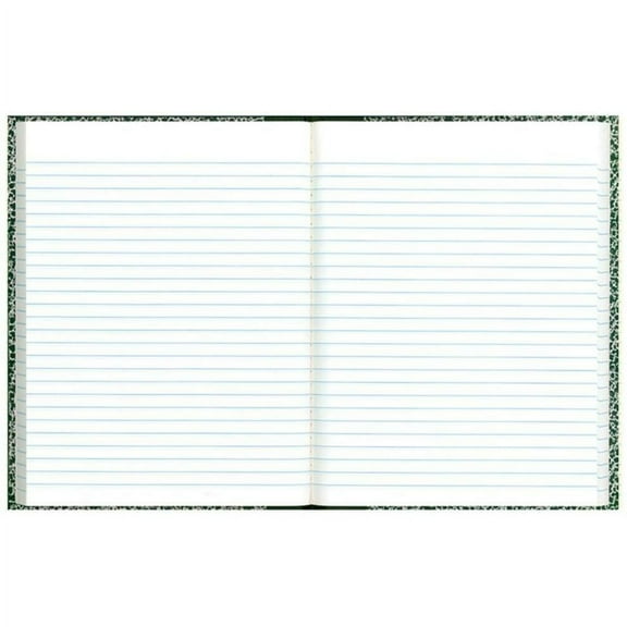 Lab Notebook, Wide/legal Rule, Green Marble Cover, 10.13 X 7.88, 96 Sheets | Bundle of 5 Each
