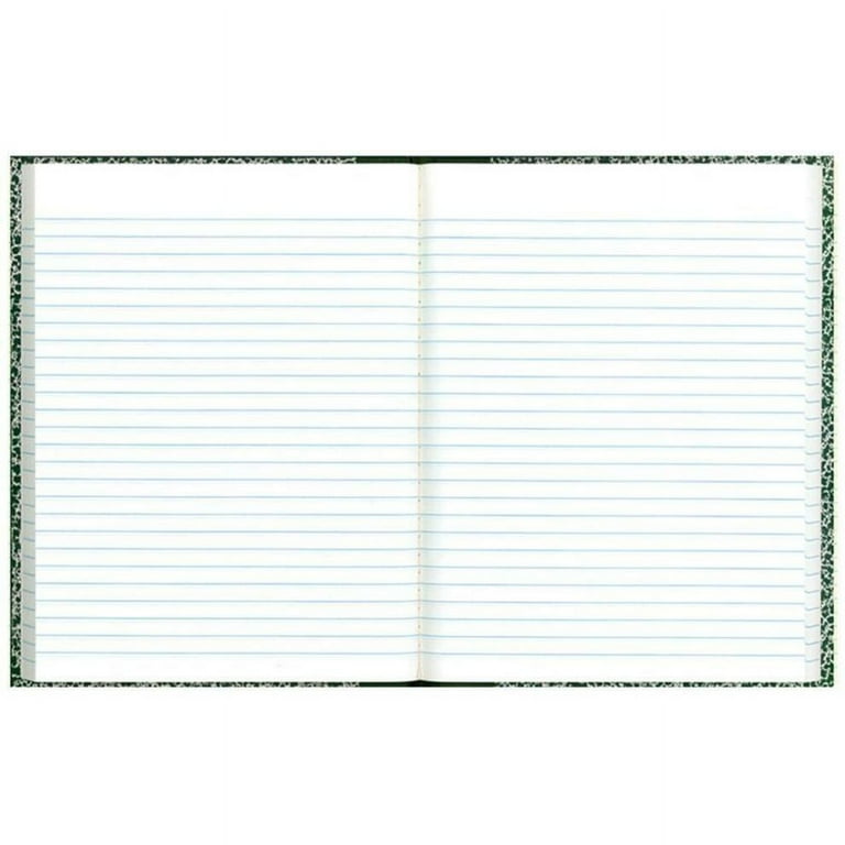 Lab Notebook, Wide/Legal Rule, Green Marble Cover, (96) 10.13 x 7.88 Sheets Lab Notebook, Wide/Legal Rule, Green Marble Cover, (96) 10.13 x 7.88 Sheets