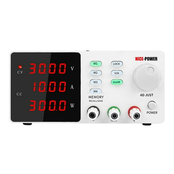 Lab Programmable Find Regulated Power Supply 30V 10A 60V 5A 120V 3A DC Power Supplies Adjustable High Precision Memory Function ,Test accurately