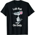 thumbnail image 1 of Lab Rat on Duty Funny Lab Tech T Shirt, 1 of 5