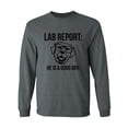 thumbnail image 1 of Lab Report Adult Long Sleeve T-shirt, 1 of 3