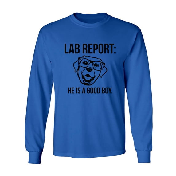 Lab Report Adult Long Sleeve T-shirt