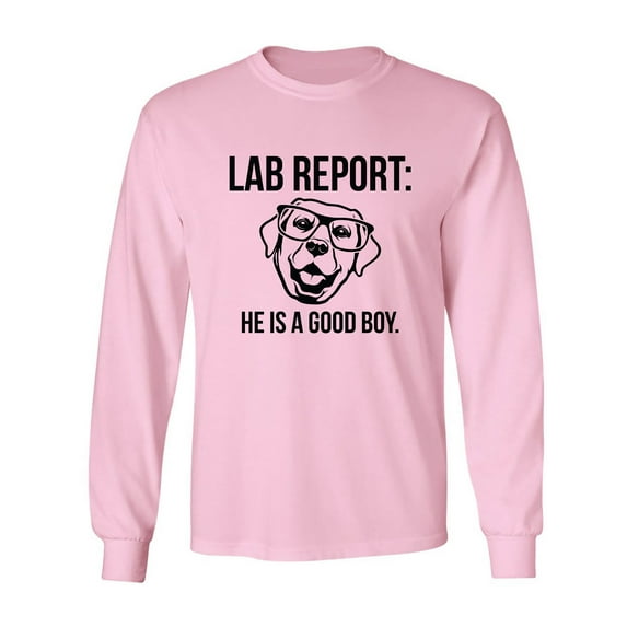 Lab Report Adult Long Sleeve T-shirt