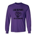 thumbnail image 1 of Lab Report Adult Long Sleeve T-shirt, 1 of 3