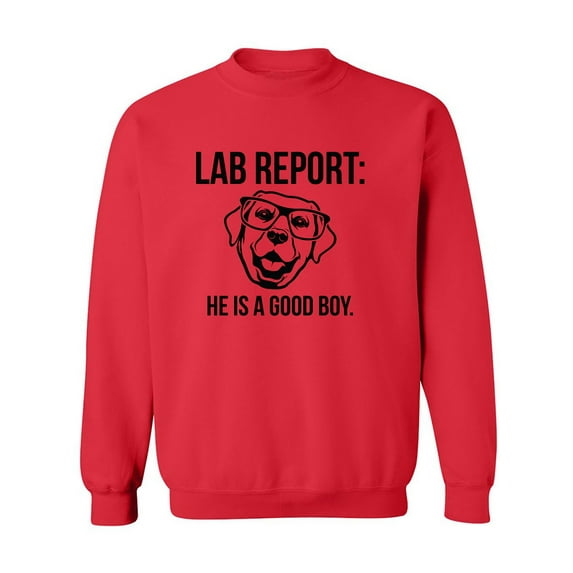 Lab Report Crewneck Sweatshirt