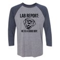 thumbnail image 1 of Lab Report Unisex 3/4 Sleeve Baseball Raglan Tee, 1 of 2