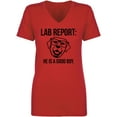 thumbnail image 1 of Lab Report Womens V-Neck T-Shirt, 1 of 2