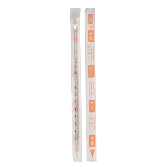 Manufacturer Varies 10mL Pipet,Individually Wrap/Bag,PK200 11L808