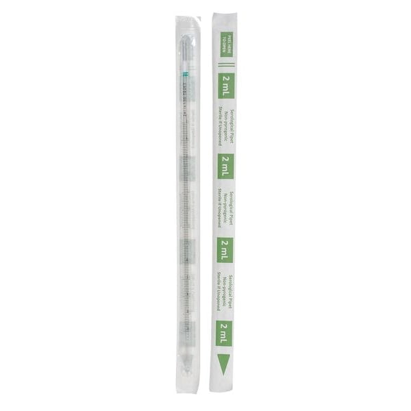 Manufacturer Varies 2mL Pipet,Individually Wrap/Bag,PK600 11L806