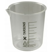 Lab Safety Supply Beaker,100mL,Polymethylpentene,PK12 6FAF0
