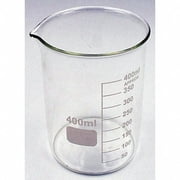 Lab Safety Supply Beaker,Low Form,400mL,Non-Sterile,PK6 5YGZ3