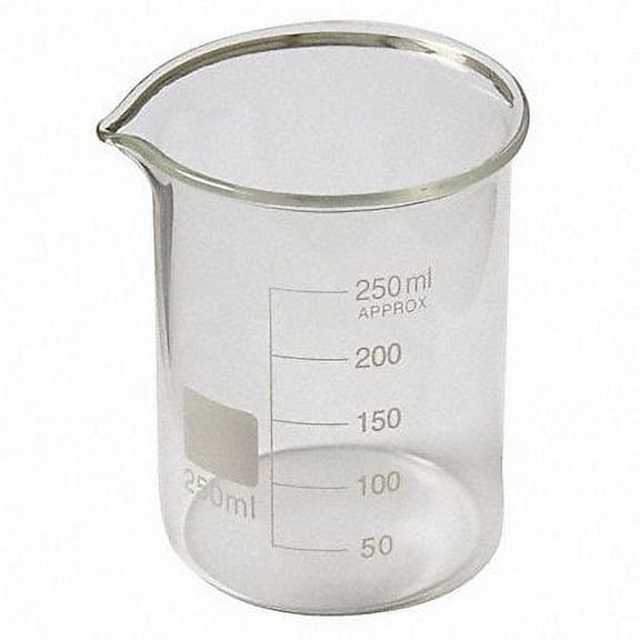 Lab Safety Supply Beaker,Tall Form,150mL,Non-Sterile,PK12 5YHA3