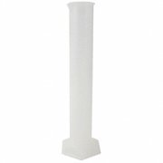 Lab Safety Supply Graduated Cylinder,500mL,5mL Grads,PP 9AE09