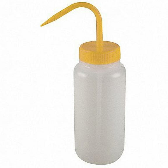 Lab Safety Supply Wash Bottle,1000mL,Standard Spout 6FAU6