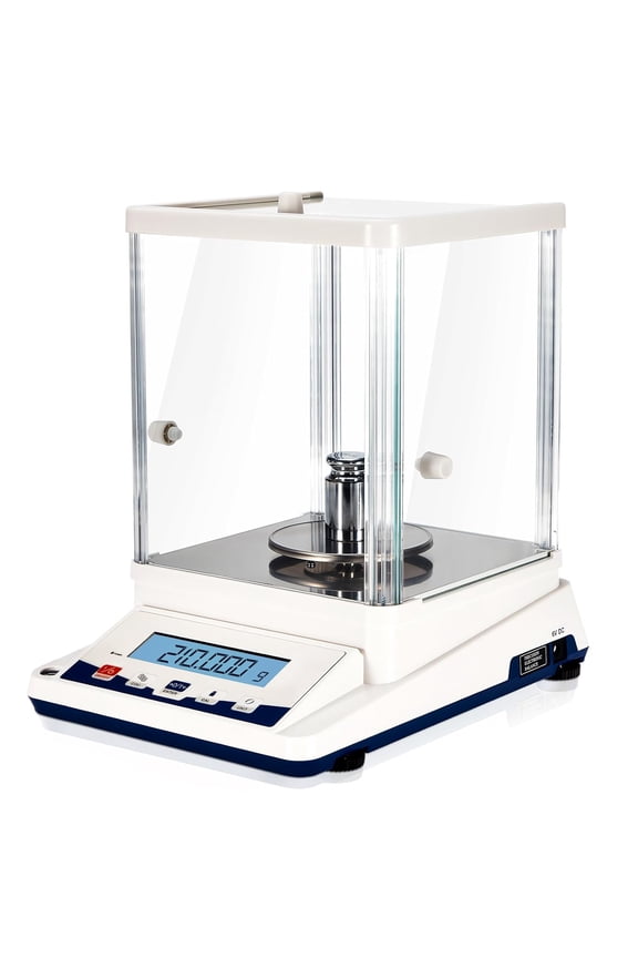 Lab Scale, 0.001g x 210g Digital Analytical Balance for Science, 1mg High Precision, g/ct/oz