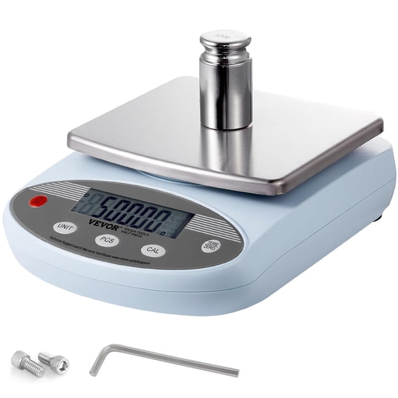 Lab Scale, 3000g x 0.01g Accuracy High Precision Analytical Balance, 13 Units Conversion Electronic Scientific Laboratory Scale, LCD Display Digital Jewelry Weighing Scale for Lab, Jewelry