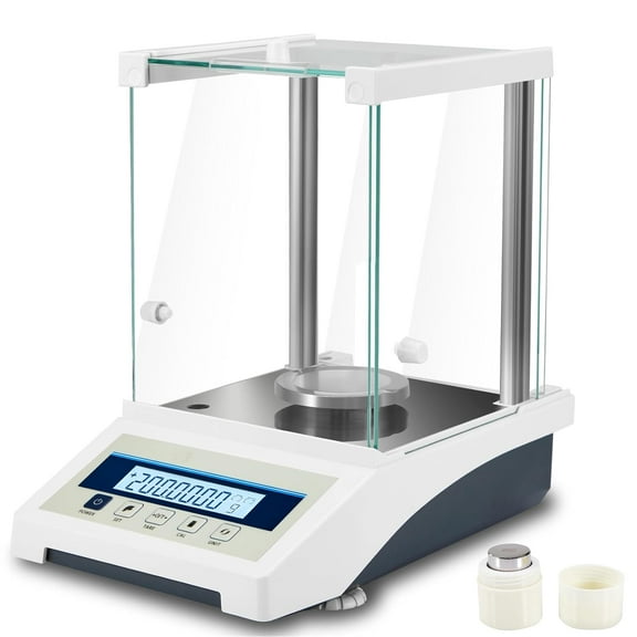 Lab Scale, Digital Analytical Balance 220g/ 0.1mg, High Precision Scientific Precision Scale Accuracy 0.0001g