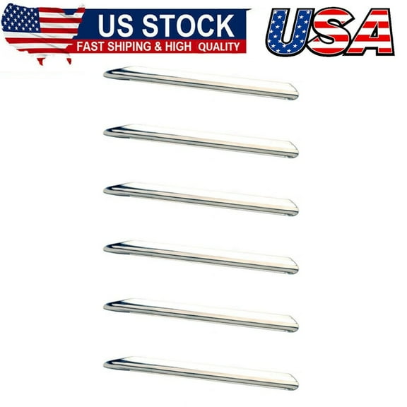 Lab Scoop Spatula, 6/PK - 6.3 Inch - Rounded & Pointed Ends - Stainless Steel