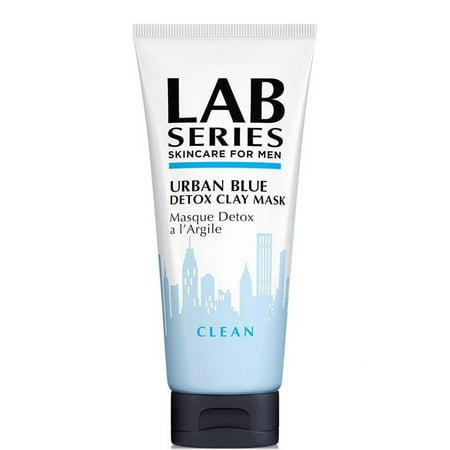 Lab Series Urban Blue Detox Clay Mask for Men, 3.4 Oz