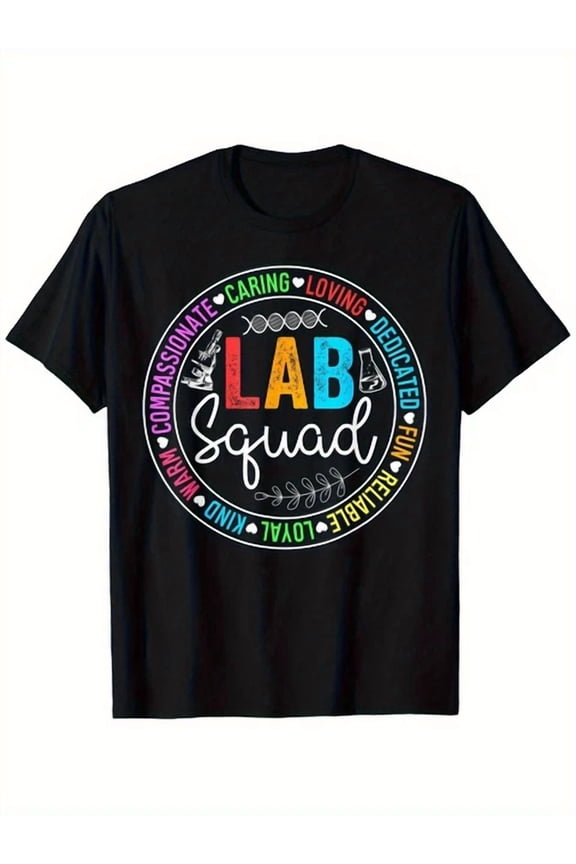 Lab Squad Funny Lab Week 2026 Medical Laboratory Technician T-Shirt