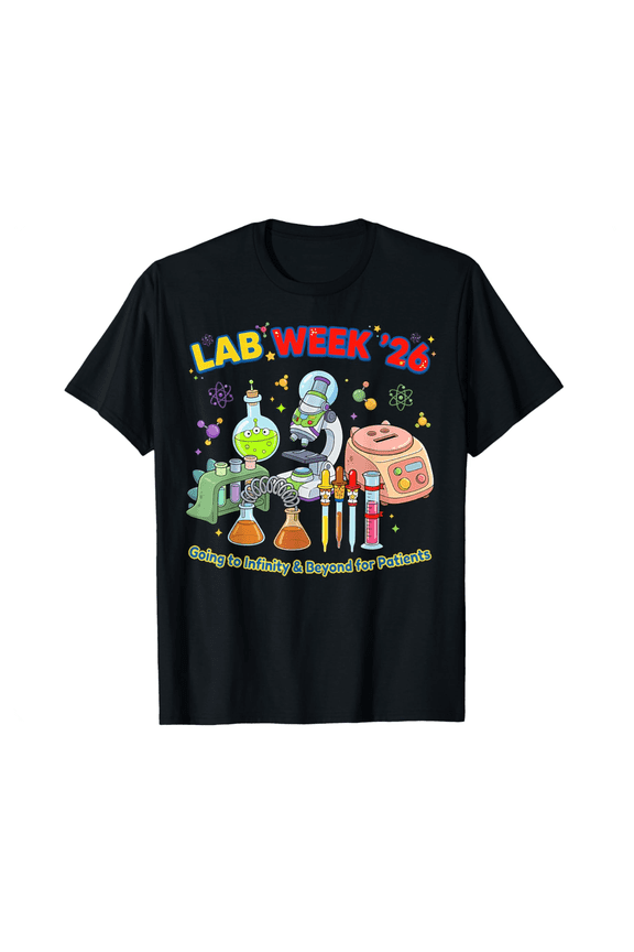 Lab Story Lab Week 2026 Medical Laboratory Technician Team T-Shirt Unisex S-5XL