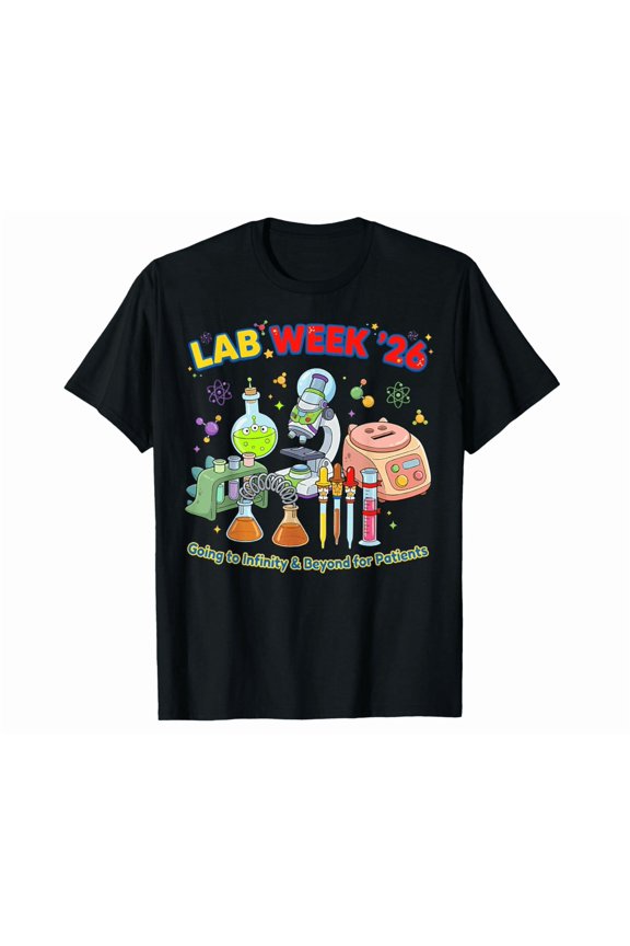 Lab Story Lab Week 2026 Medical Laboratory Technician Team T-Shirt Unisex S-5XL