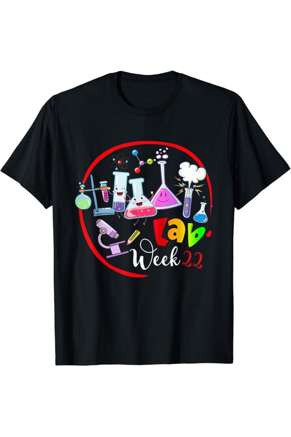 Lab Tech Funny Technologist Medical Laboratory Lab Week 2022 T-Shirt Vintage Tee -Birthday Gifts