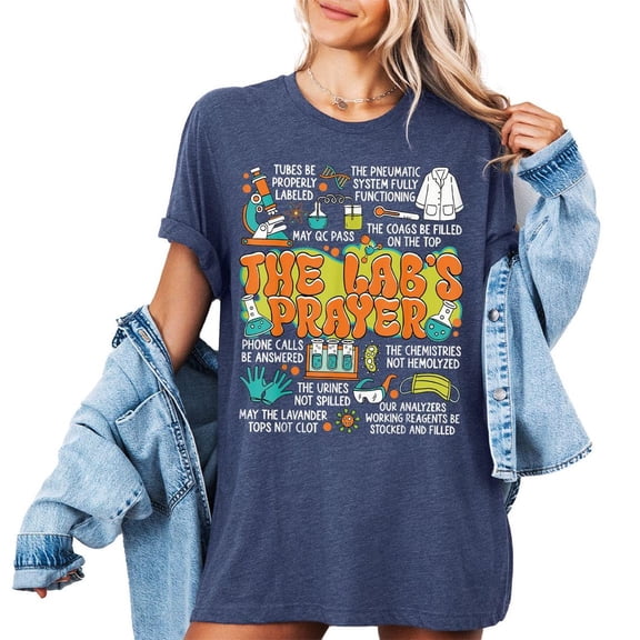 Lab Tech Shirt, The Lab's Prayer Shirt, Lab Scientist Shirt, Lab Week Shirt, Lab Tech Tee, Science Lover Shirt, Laboratory Team Shirt All Size S-5Xl