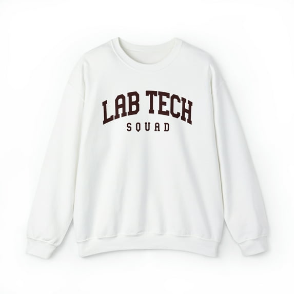 Lab Tech Squad Grad Sweatshirt, Gifts, Crewneck