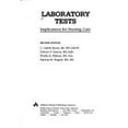thumbnail image 1 of Pre-Owned Laboratory Tests : Implications for Nursing Care (Paperback) 9780201126709, 1 of 1