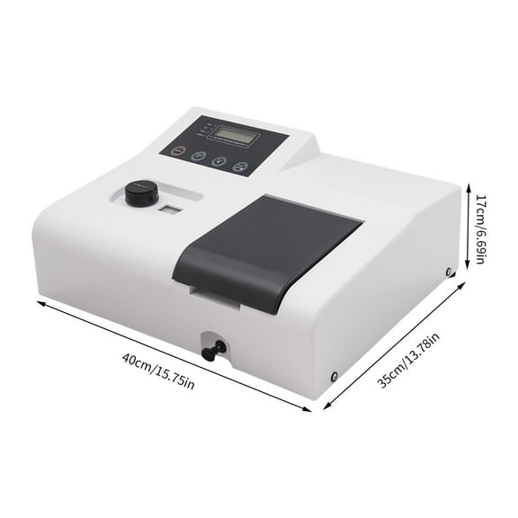 Lab Visible Spectrophotometer Spectrometer Digital 350-1020nm Laboratory Device