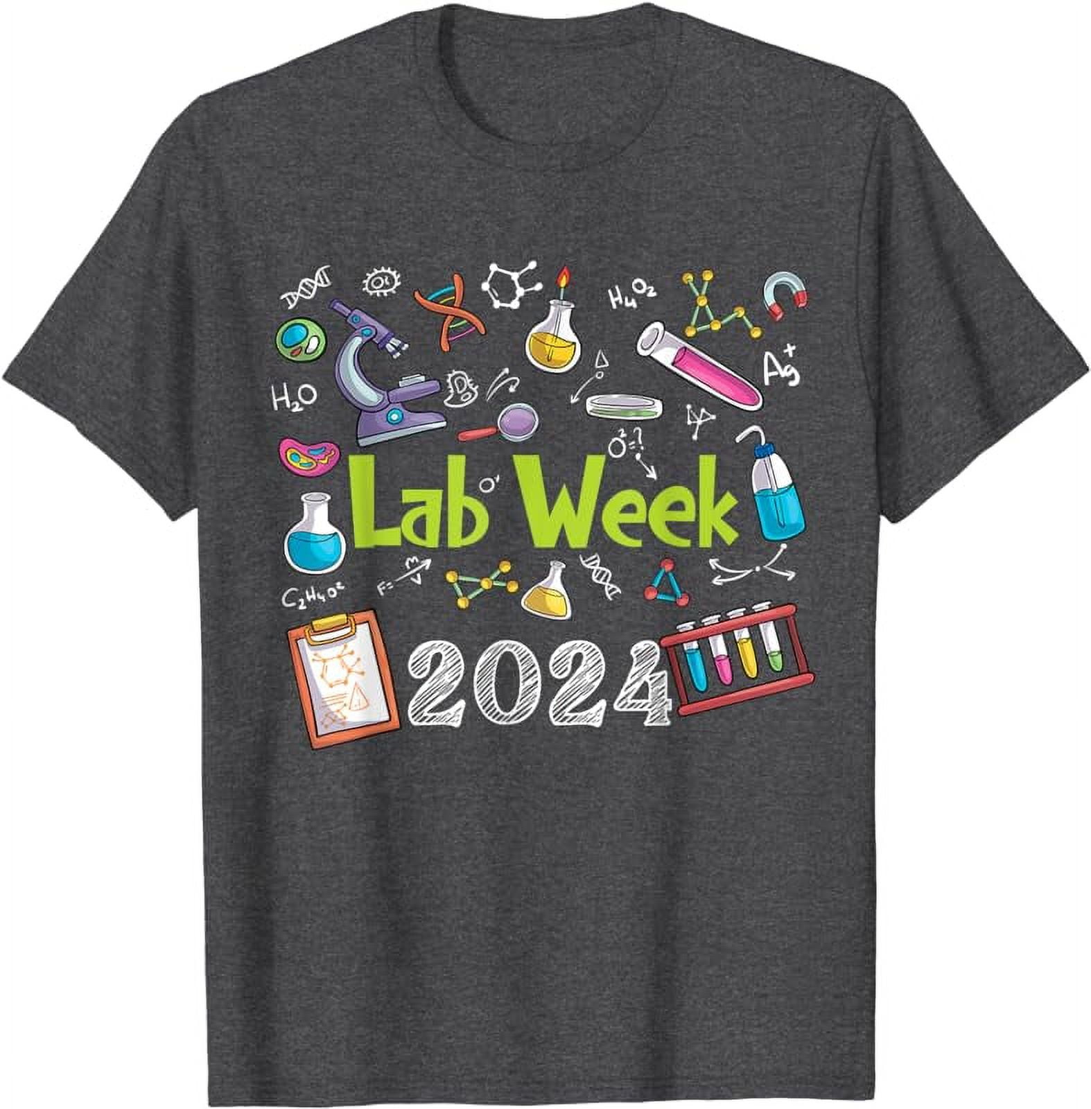 Lab Week 2024 Retro Medical Laboratory Tech Lab Week T-Shirt - Walmart.com