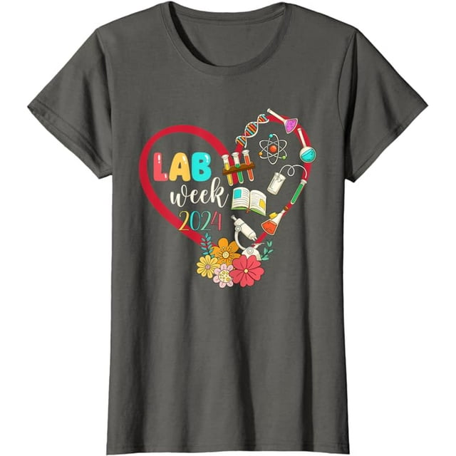 Lab Week 2024 Retro Medical Laboratory Tech TShirt
