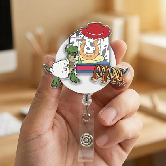 Lab Week 2026 Laboratory Team Badge Reel, Medical Lab Appreciation Retractable ID Holder, Lab Story Accessory,Lab Assistant Gifts G6HP09-1