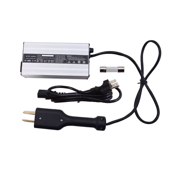 Lab Work 36 Volt 5A Golf Cart Battery Charger with Crows Foot Plug for Club Car DS EZGO TXT Yamaha