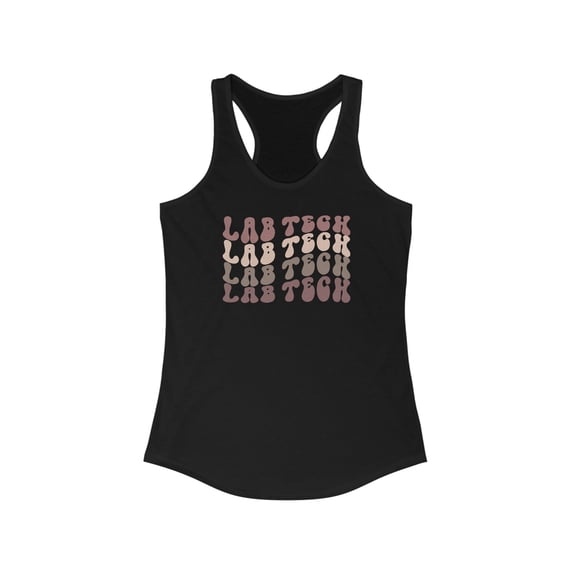 Lab tech Graduation Graduate Tank Top Gifts Shirt Womens Sleeveless
