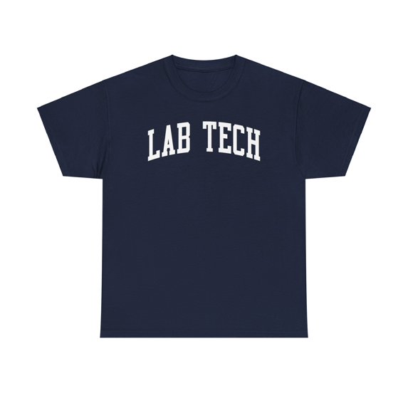 Lab tech Laboratory Graduation Shirt Gifts Tshirt Crew Neck Short Sleeve